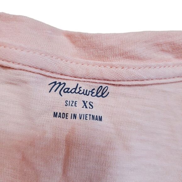 NEW MADEWELL blush tee XS - Picture 3 of 6